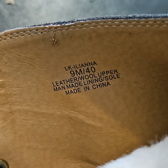 Lucky Brand LK-ILIANNA CEDAR Brown Suede/Leather Womens - Picture 4 of 4